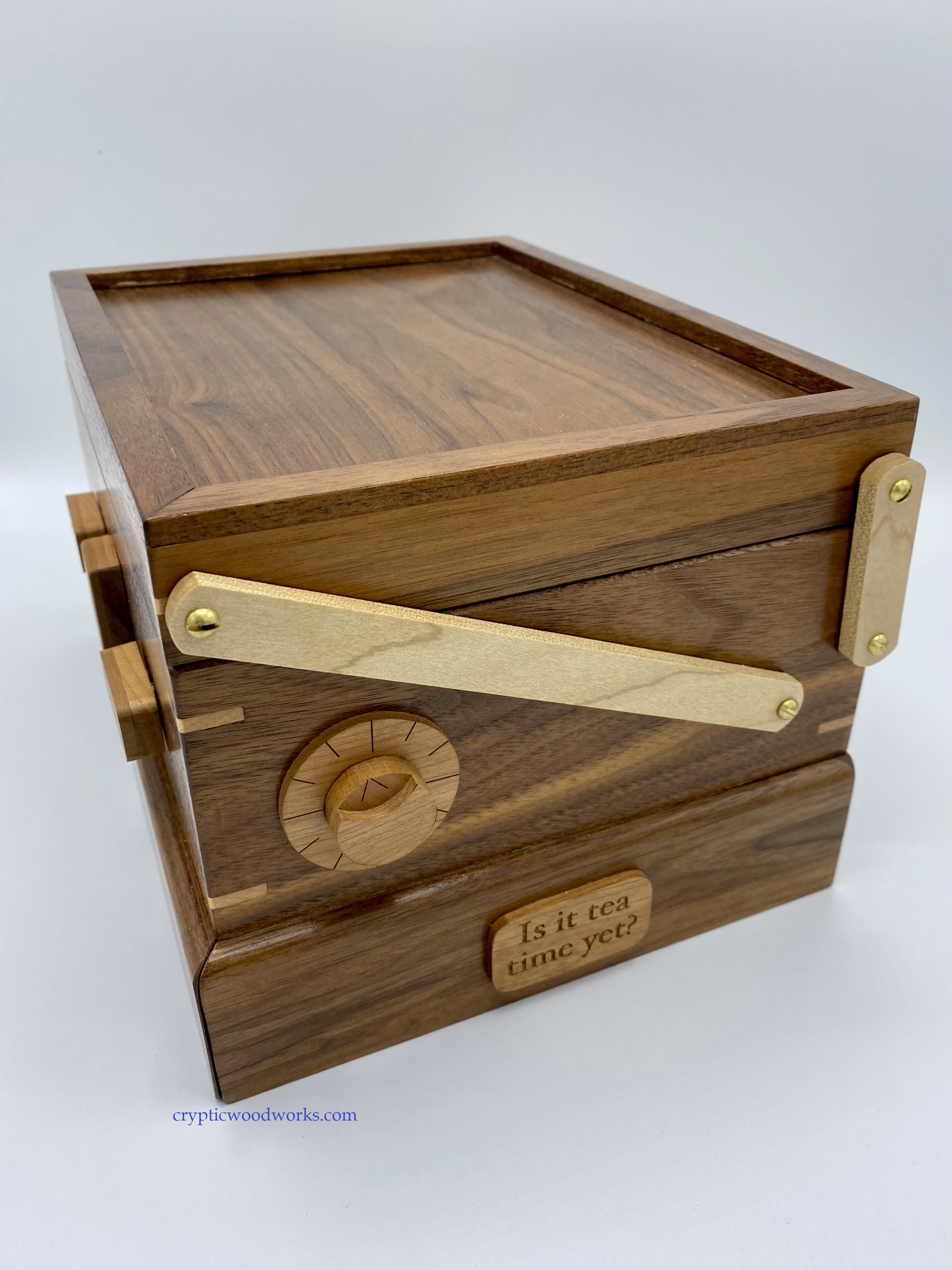Former Tea Box — Cryptic Woodworks